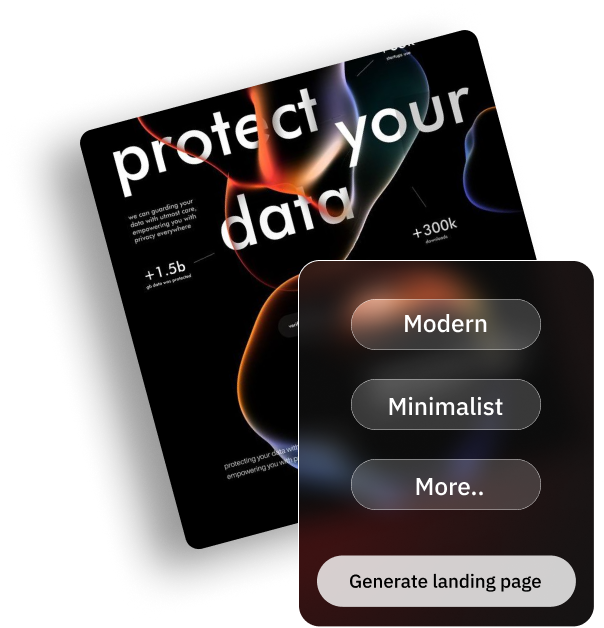 Web UI generations
